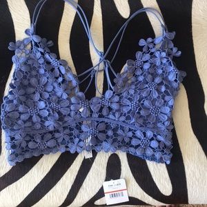 FP Intimately Miss Dazie Bra Top In BlueBelle